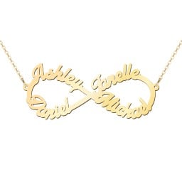 Love "4" Infinity Pendant