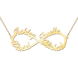 Love "4" Infinity Pendant
