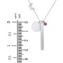 Milestone Necklace with Butterfly Charm