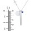 Milestone Necklace with Cross Charm
