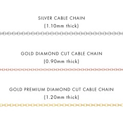 Milestone Necklace with Crown Charm