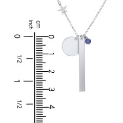 Milestone Necklace with Star Charm