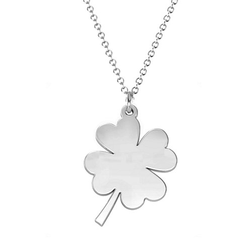 Four Leaf Clover Necklace – Sterling Silver