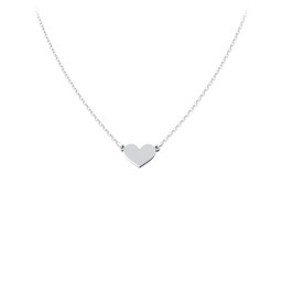 Engravable Heart Charm Sorority Necklace