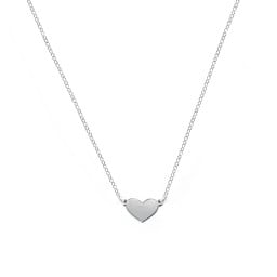 Engravable Heart Charm Sorority Necklace
