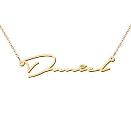 Personalized Signature Name Necklace
