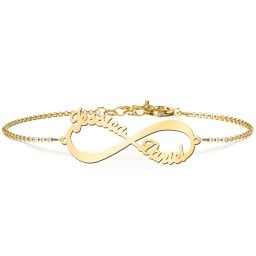 Infinite Love Name Bracelet