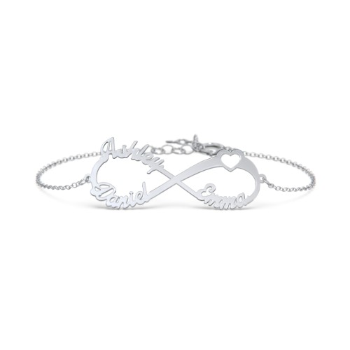 Love to Infinity Bracelet – Sterling Silver