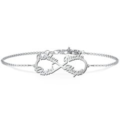 Love "4" Infinity Bracelet