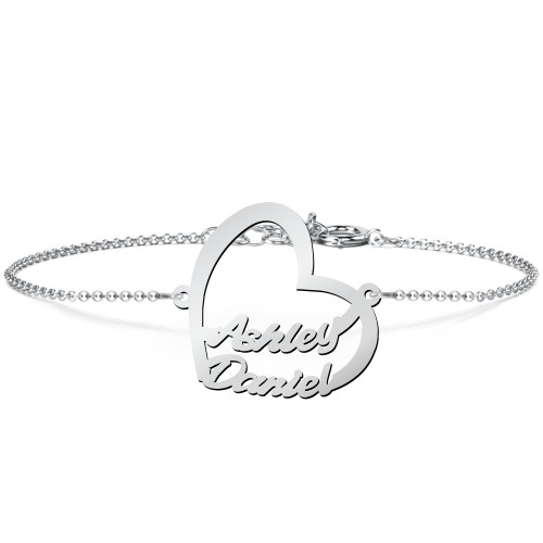 Written With Love Name Bracelet – Sterling Silver