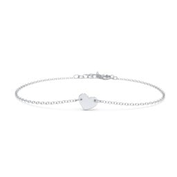 Engravable Heart Bracelet