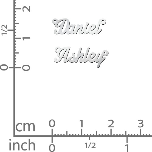 Dainty Personalized Two Name Necklace