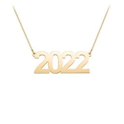 Personalized Number Necklace