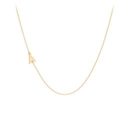 Personalized Initial Station Necklace with 1 Letter