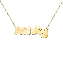 Personalized Bubble Name Necklace