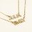 Personalized Pavé Name Necklace – Sterling Silver