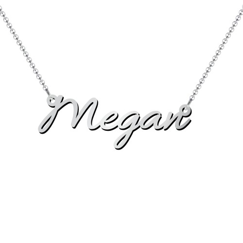 Signature Script Stainless Steel Name Necklace