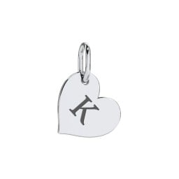 Initial Heart Charm