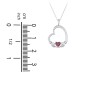 Tilted Heart Claddagh Pendant