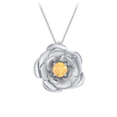 Flourishing Rose Pendant