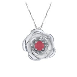 Flourishing Rose Pendant