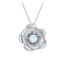 Flourishing Rose Pendant
