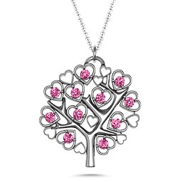 Heart Family Tree Pendant
