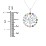 Halo Family Tree Pendant – 10K Yellow Gold with Diamond, Opal, Ruby, Garnet, and Cubic Zirconia
