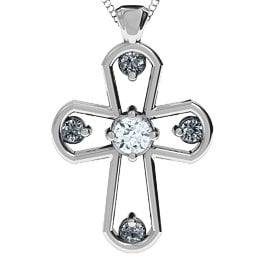 Flared Cross Pendant