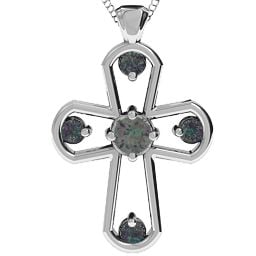 Flared Cross Pendant