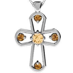 Flared Cross Pendant