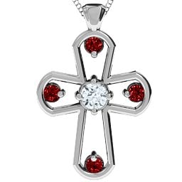 Flared Cross Pendant