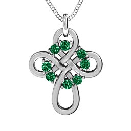 Contemporary Celtic Cross Pendant
