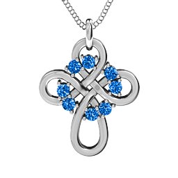 Contemporary Celtic Cross Pendant