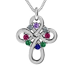 Contemporary Celtic Cross Pendant