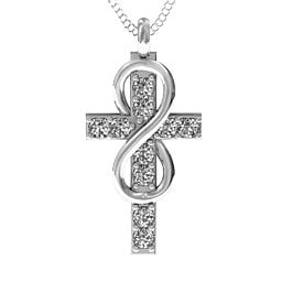 Infinity Cross Pendant