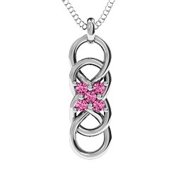 Sisters Interlocked Infinity Pendant