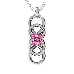 Sisters Interlocked Infinity Pendant