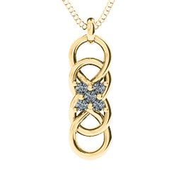Sisters Interlocked Infinity Pendant