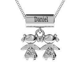 Sisters or Daughters Character Pendant