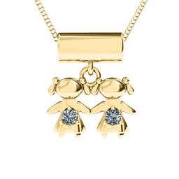 Sisters or Daughters Character Pendant