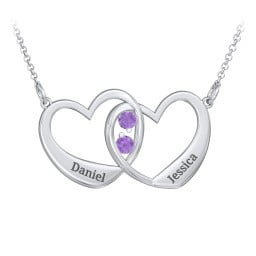 Merging Hearts Pendant