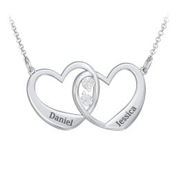 Merging Hearts Pendant