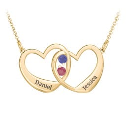 Merging Hearts Pendant