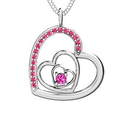 Hearts in Hearts Pendant