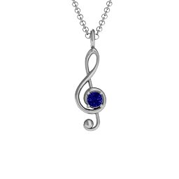 Treble Clef Pendant