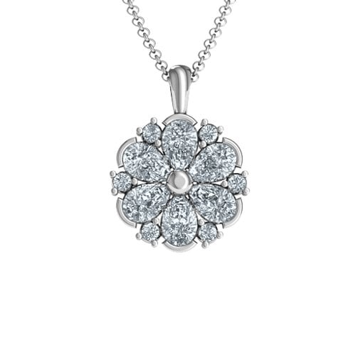Daisy Cluster Pendant