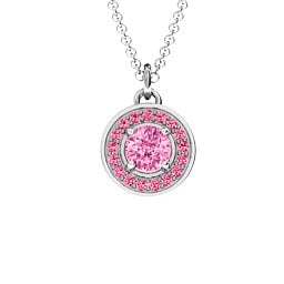 Halo and Accents Pendant