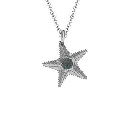 Starfish with Stone Pendant