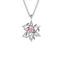 Olive Branch Star of David Pendant